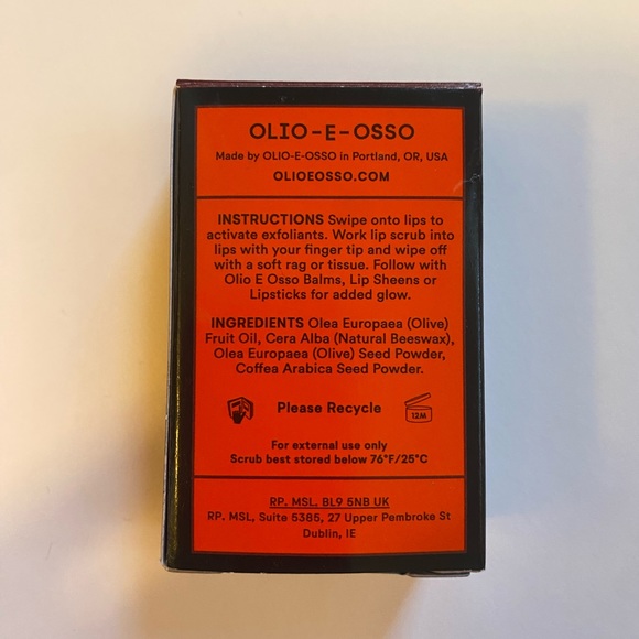 NWT Olio E Osso Lip Scrub - Picture 2 of 4
